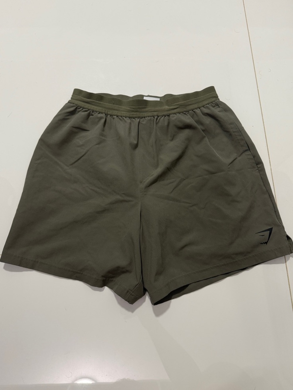 Gymshark Men’s Olive Athletic Shorts